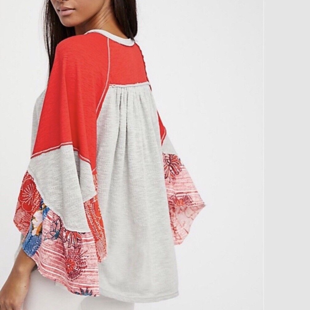 Free people we the free Friday fever top euc bat wing sleeve